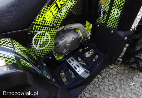 Quad 150 Beretta Turbo,  Alufelgi,  Licznik,  Duża rama,  dwa wydechy,  chłodnica