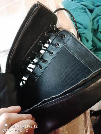Buty motocyklowe eko skóra rozmiar 41