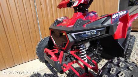 Nowy Quad 125 Barton Terrax.  Duża rama,  koła 8,  tarcze,  LED kalamitki Max Moto