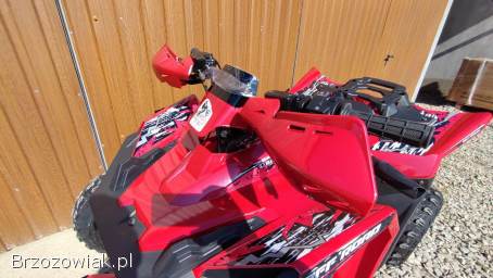 Nowy Quad 125 Barton Terrax.  Duża rama,  koła 8,  tarcze,  LED kalamitki Max Moto