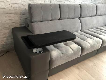 Narożnik / Kanapa LOFT -  pod dowolny wymiar i kolor z funkcją spania!