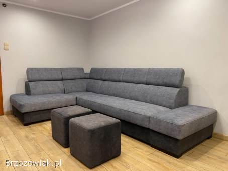 Narożnik / Kanapa LOFT -  pod dowolny wymiar i kolor z funkcją spania!