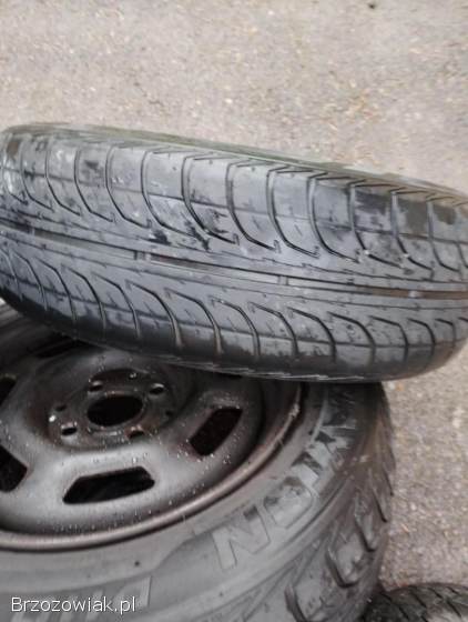 Komplet kół wraz z kołem zapasowym VW Polo