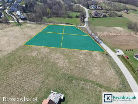 Podniebyle – 4 działki z warunkami zabudowy