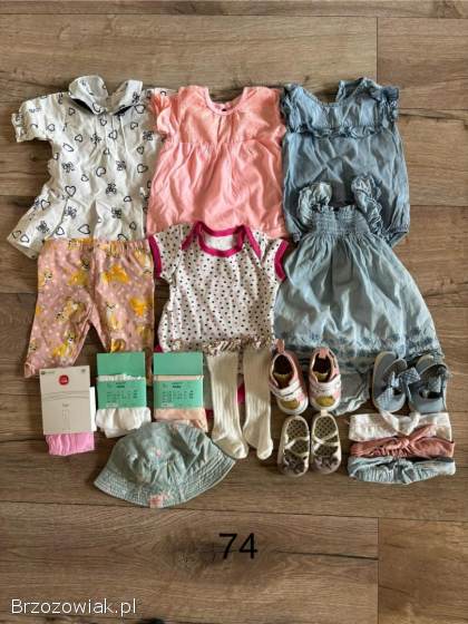 Mega paczka ubrań dla dziewczynki