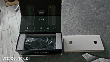 Głośnik bezprzewodowy Xmusic BTS650K,  czarny,  NOWY