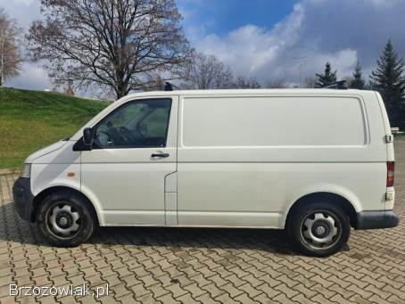Volkswagen T5 blaszak,  zabudowa
