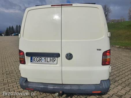 Volkswagen T5 blaszak,  zabudowa
