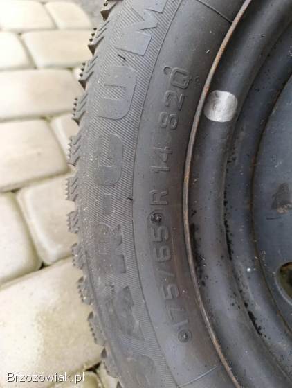 Sprzedam komplet kół zimowych 4x100 175/64 R14