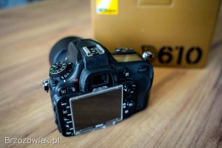 Nikon D610 + obiektyw