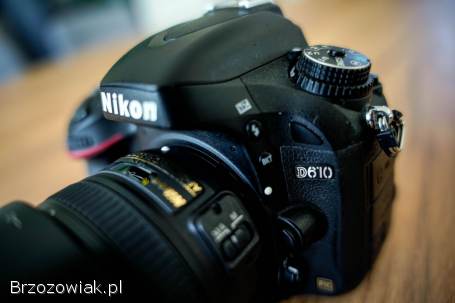 Nikon D610 + obiektyw