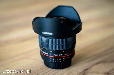 Obiektyw Samyang 8 mm f/3.  5 umc fish-eye csii -  NIKON