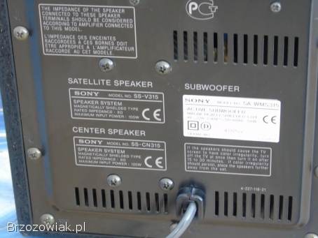 Sub aktywny Sony SA-WMS315 sprawny.  WYSYŁKA.