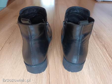 Kobiece skórzane buty wiosenno-jesienne Tamaris w rozmiarze: 38