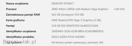 Komputer Asus -  Słuchawki,  Mysz,  Klawiatura -  Gratis!