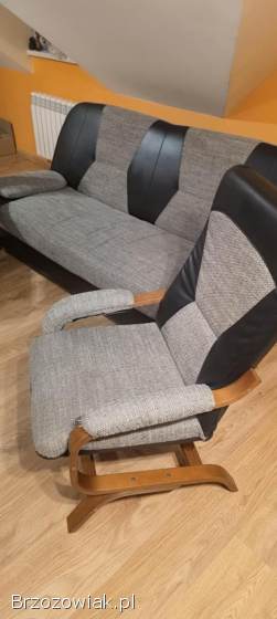 Zestaw mebli sofa + 2 fotele