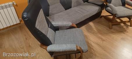 Zestaw mebli sofa + 2 fotele