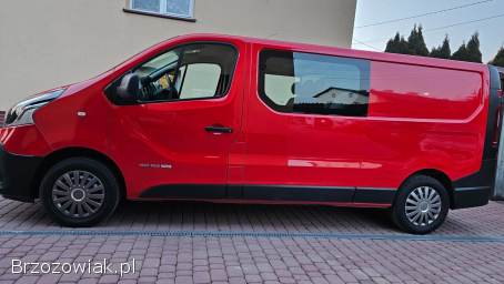 Renault Trafic 5 os 1.  6DCI 145KM 2017 Klima 5os Brygadówka Doka Long Hak Zamian