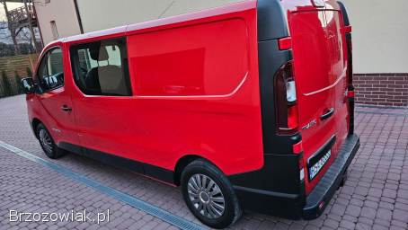 Renault Trafic 5 os 1.  6DCI 145KM 2017 Klima 5os Brygadówka Doka Long Hak Zamian