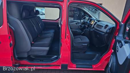 Renault Trafic 5 os 1.  6DCI 145KM 2017 Klima 5os Brygadówka Doka Long Hak Zamian