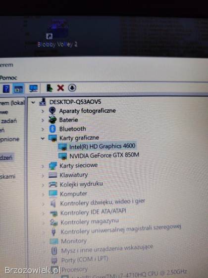 Asus i7-4710HQ 8x 2.  5-3.  0GHZ GTX 850m 12GB Ram Dysk SSD