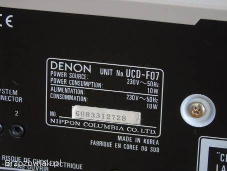 CD Denon UCD-F07 midi sprawny.  WYSYŁKA.