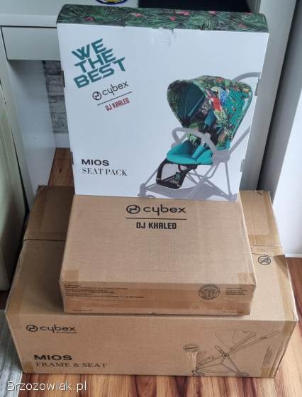 Cybex Mios 3.  0 Dj Khaled + pokrowiec i adaptery