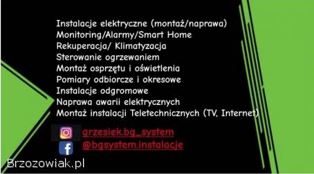 Usługi Elektryczne -  Montaż/Instalacja/Naprawa