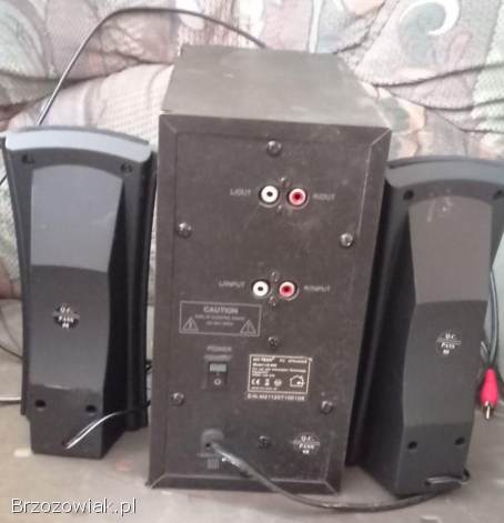 Głośniki 2.  1 MS-TECH