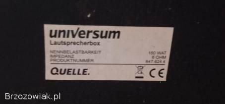 Kolumny Universum 3 drożne 160W 6 Ohm