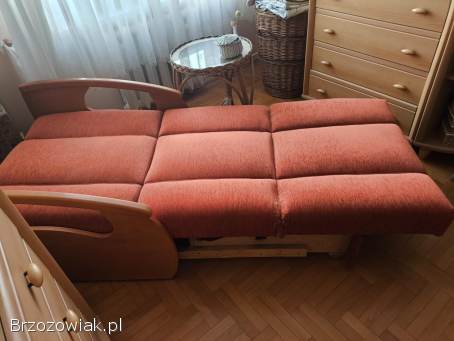 Rozkładany fotel jednoosobowy