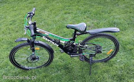 Rower 24 cale aluminiowy z amortyzatorem