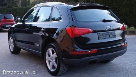 AUDI Q5 S-LINE QUATTRO,  2,  0TDI 170KM,  skóra bikolor,  czarna podsufitka