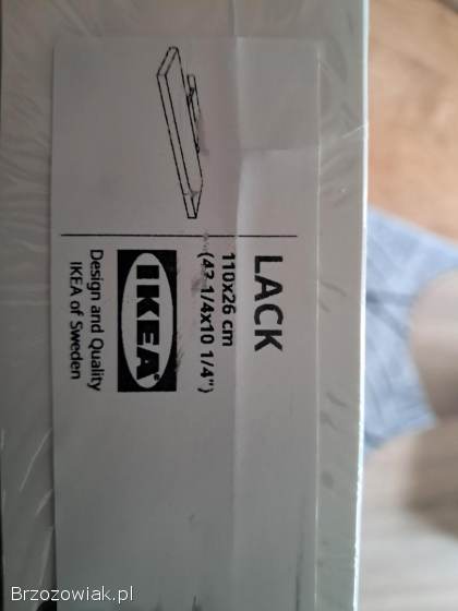 Półki Ikea LACK