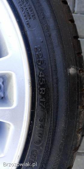 Alufelgi bmw styling 17 z oponami w dobrej cenie