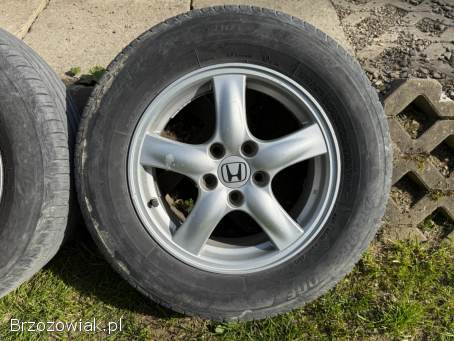 Koła letnie 5x114,  3 R16 ENKEI 6,  5JJ ET55 64,  1 mm stan DB + 215/65 Bridgestone