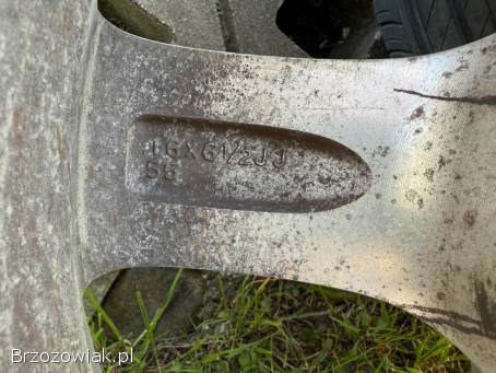Koła letnie 5x114,  3 R16 ENKEI 6,  5JJ ET55 64,  1 mm stan DB + 215/65 Bridgestone