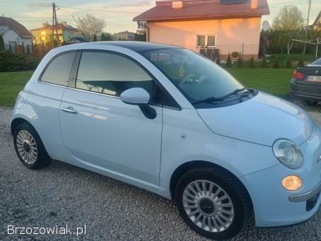 Fiat 500 1,  2 b,  klima 2008