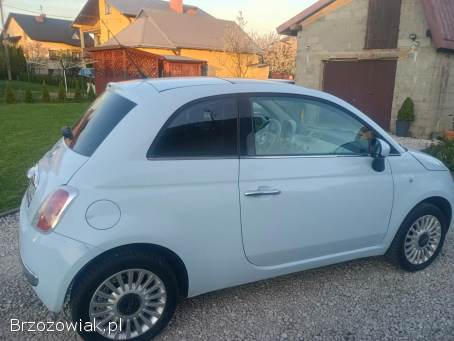 Fiat 500 1,  2 b,  klima 2008