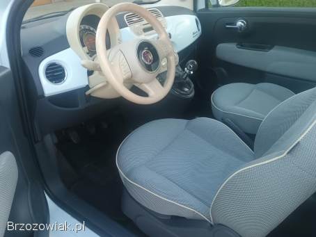 Fiat 500 1,  2 b,  klima 2008