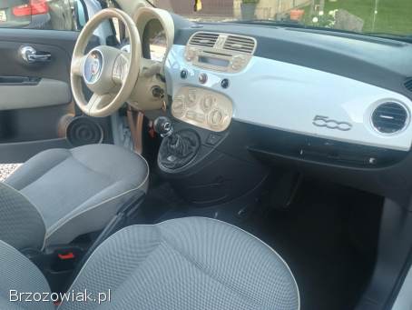 Fiat 500 1,  2 b,  klima 2008