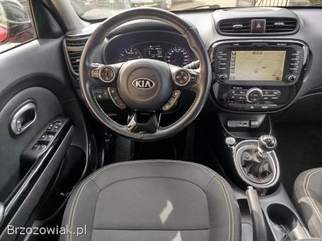 KIA SOUL 1,  6 jak nowa,  PEŁNE WYPSOAZNIE,  kamera,  navi,  2015