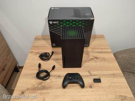 Okazja!  Xbox Series X 1TB + pad i gry!  Super Stan!  Gwarancja!