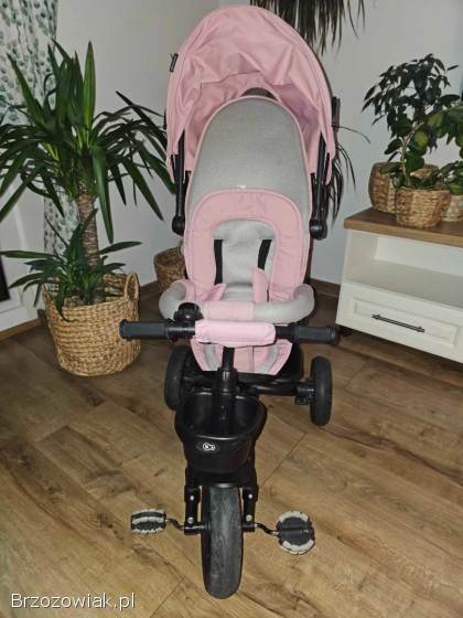 Kinderkraft rowerek trójkołowy AVEO pink