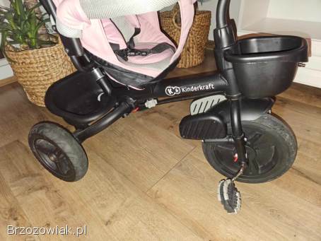 Kinderkraft rowerek trójkołowy AVEO pink