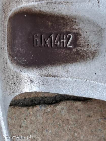 Alufelgi 14/4x100/185/60/14