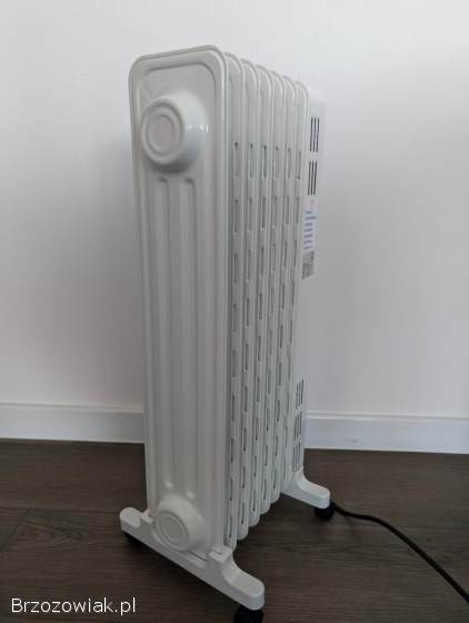 Nowoczesny grzejnik olejowy 1500W ECO NOWY