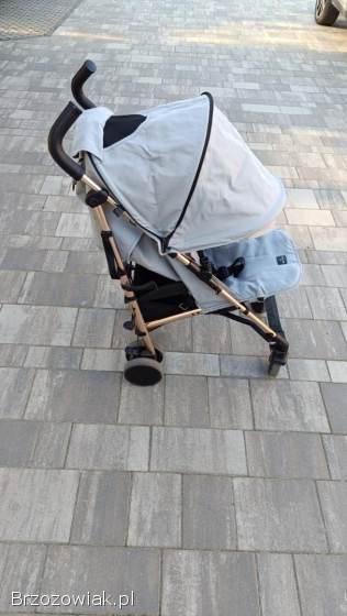 Wózek spacerowy Elodie Details Stockholm Stroller Golden Grey