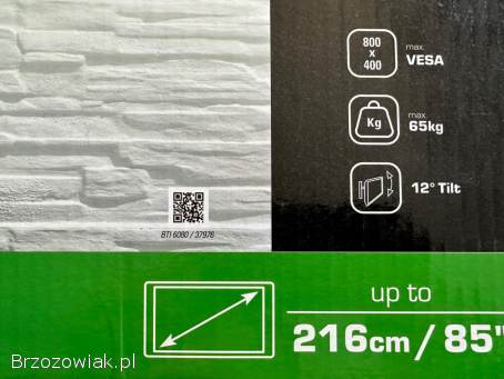Uchwyt Vivaco do telewizora (do 85 cali)