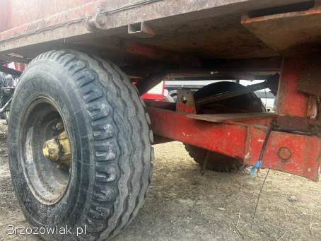 Przyczepa wywrotka agromet 2.  5t do remontu